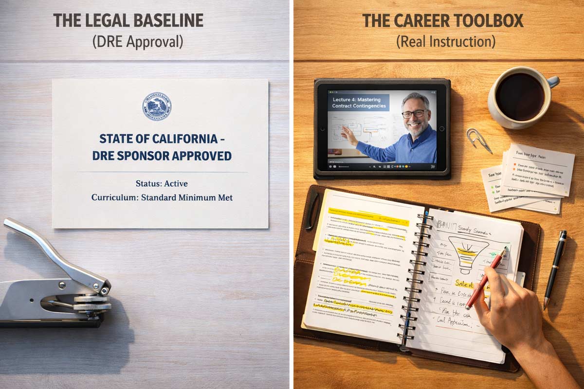 Choose a real estate school