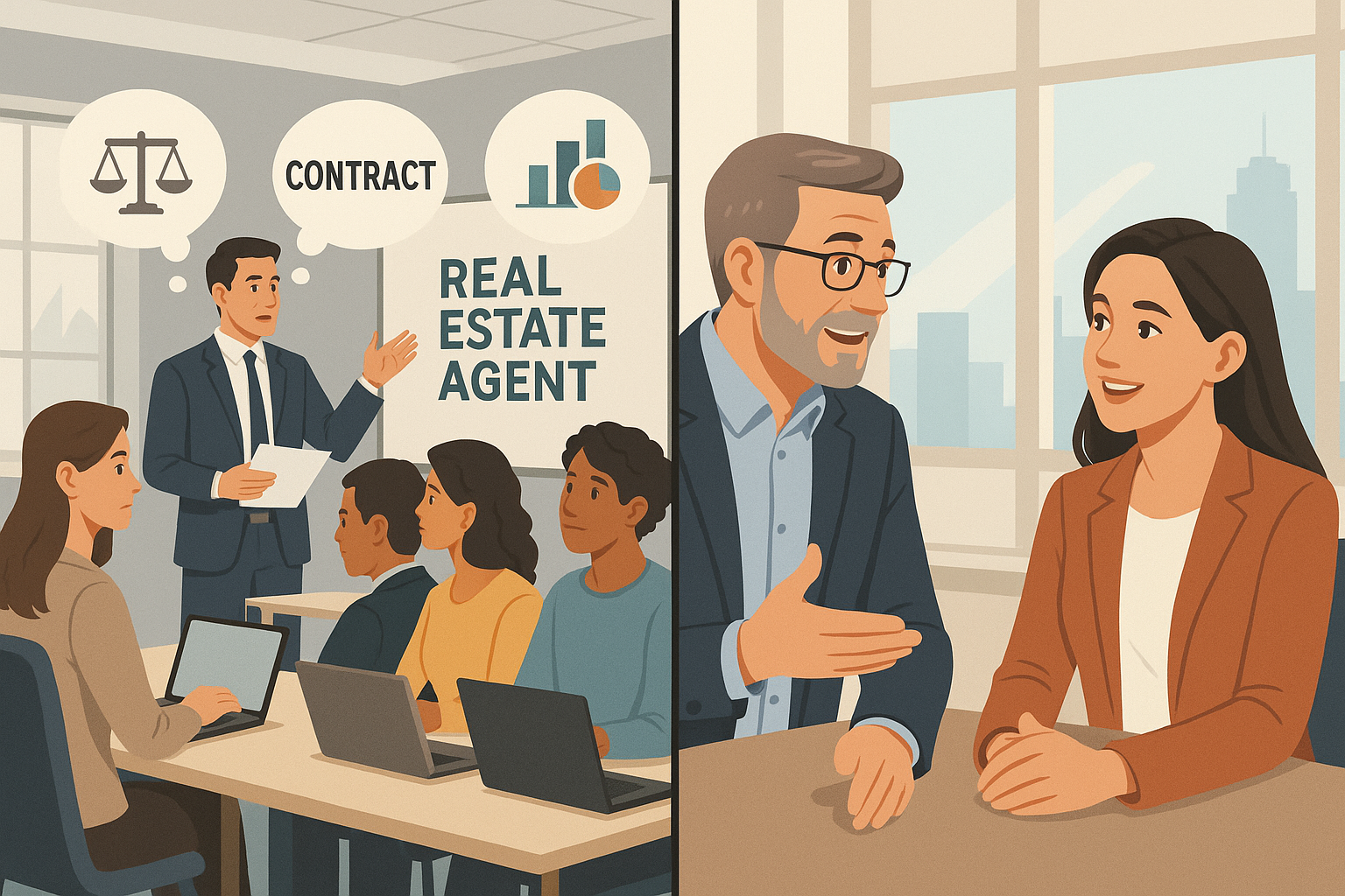 Coaching and training in real estate