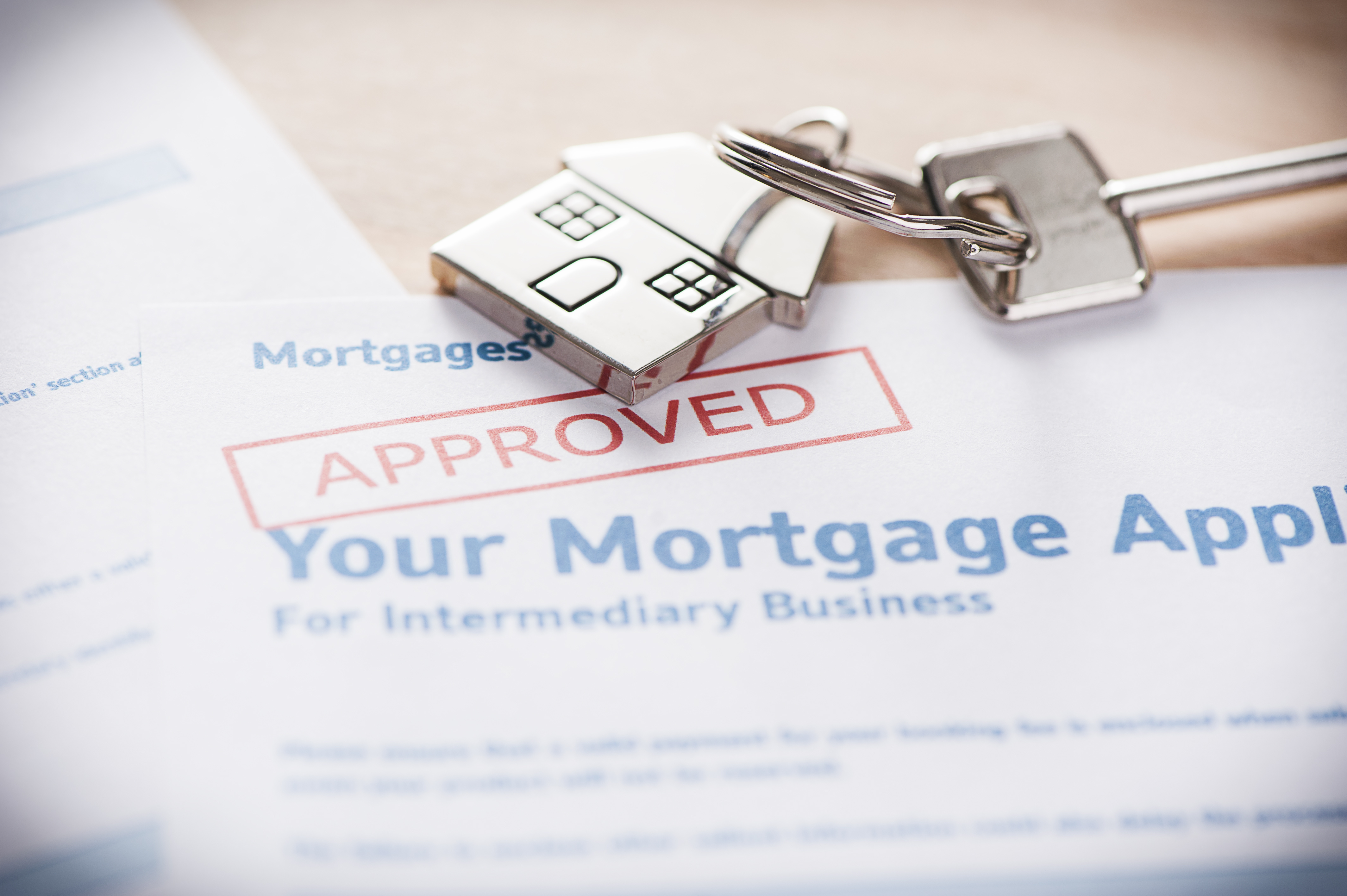 Mortgage loan approved by lender
