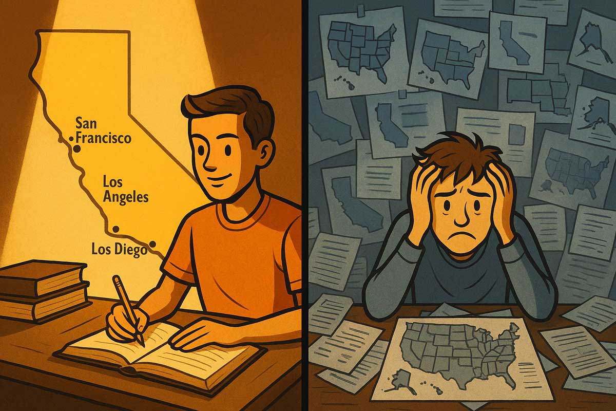 State specific real estate school