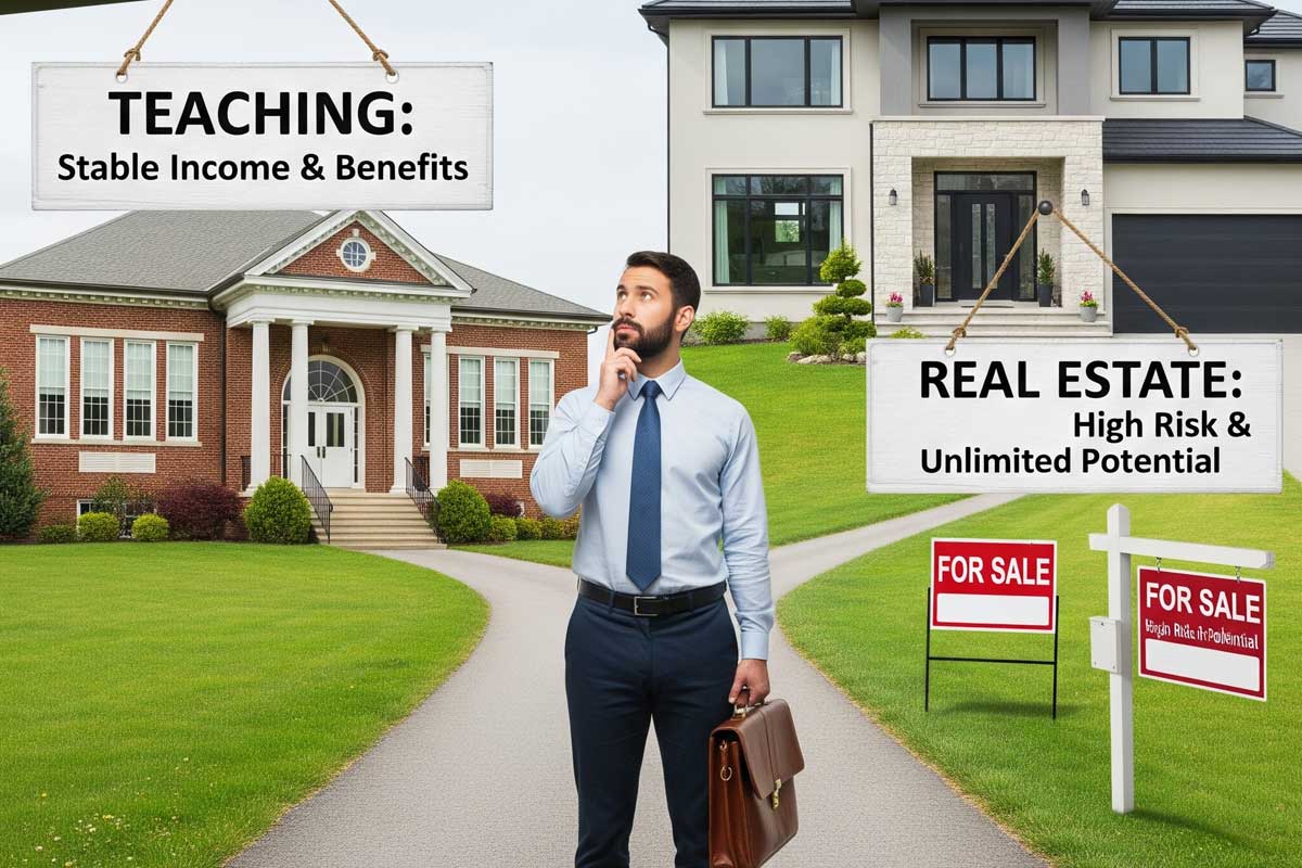 Teacher realtor career