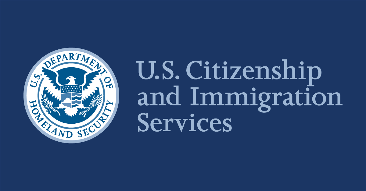 Us department of citizenship and immigration services logo